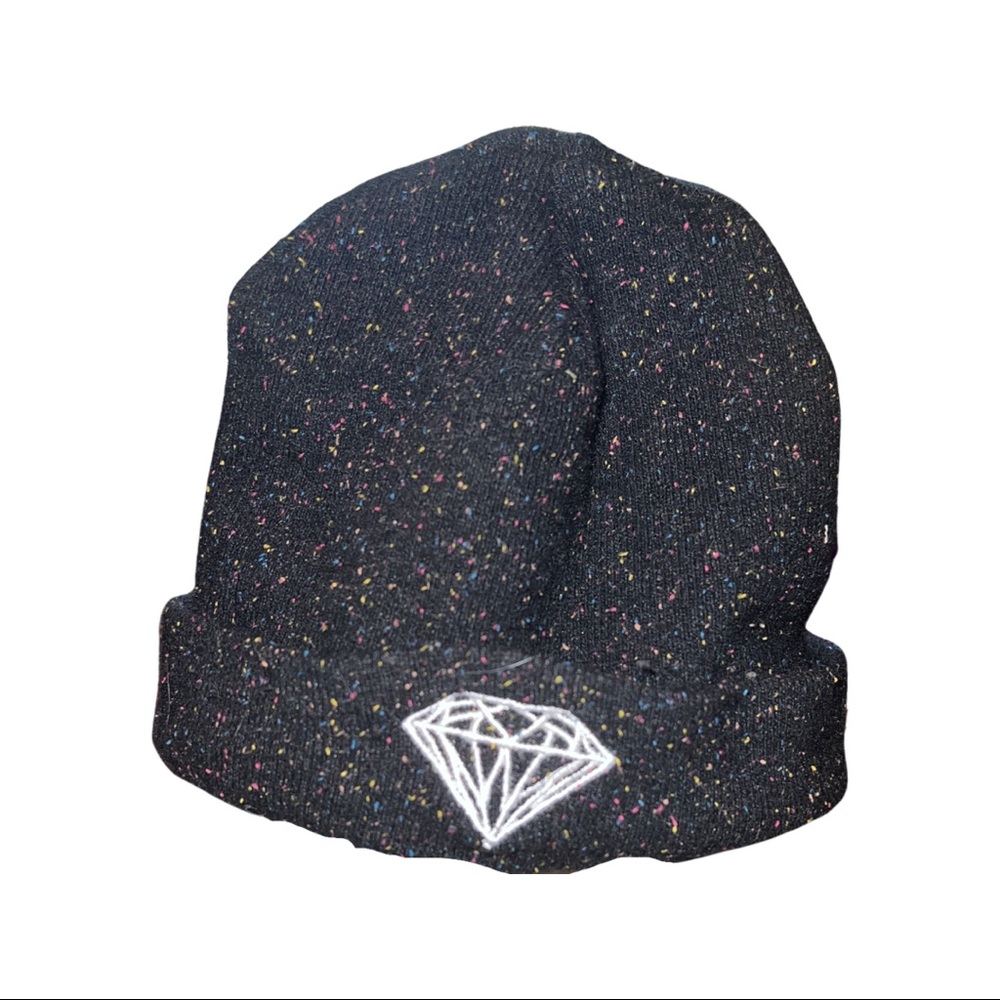 OG RAINBOW SPECK DIAMOND SKATE BEANIE (CIRCA 2014)